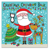 Christmas Colouring Book Santa