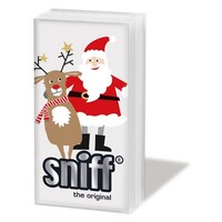 Sniff Pocket Tissues Santa & Deer