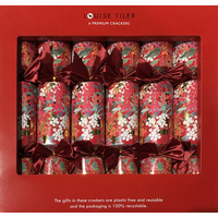 Louise Tiller Colourful Berries Christmas Crackers 6 pk