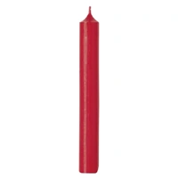 Red  Cylinder Candle  2.2 x 18cm