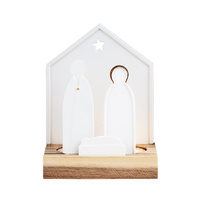 Nativity Crib Shadow Light Tealight