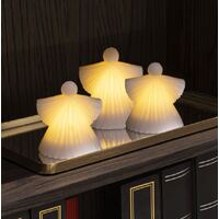 Sirius Asta LED Christmas Angels 2pc 10 x 9 cm