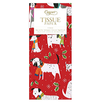 Christmas Canine Tissue Paper