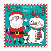 Colouring Book Santa and Snowman