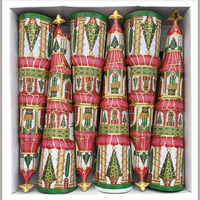 Christmas Pagoda with Bells Cone Crackers 6pk