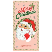 Santa Gift  Wish Wallet Card with Envelope