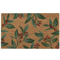 Red Berries  Christmas Doormat