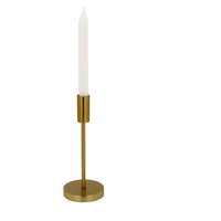 Brass Candlestick  22.5 cm H