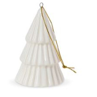Christmas Tree White Hanging Decoration