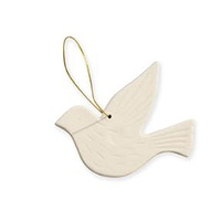 Christmas Dove White Hanging Decoration