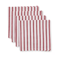 Tilly Red Stripe Napkin Set 4pk