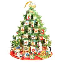 Tree Shaped 3D Advent Calendar
