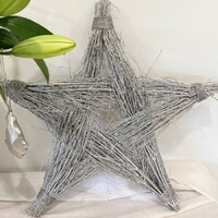 Silver Krissy Star Large 94cm