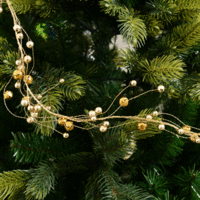 Copper Gold  Bell Garland 1.5m