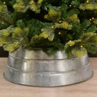 Galvanised Tree Collar  72cm Rigid