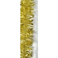 Wide Champagne Gold Tinsel 2m