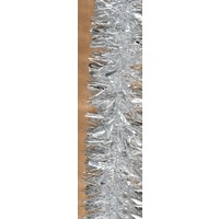 Multi Silver Tinsel 2m
