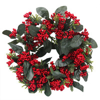 Red Berry Wreath 45cm