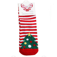 Christmas Tree Socks - Childrens Age 3-5