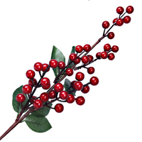 Red Berry Spray 52cm