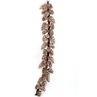 Champagne Pinecone Garland 120cm