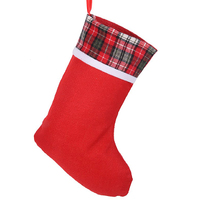 Red Tartan Stocking