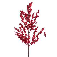 Small Red Berry Stem 65cm