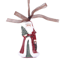 Santa Hanging Decoration 7cm
