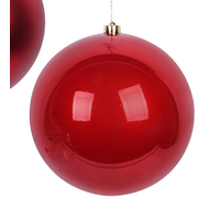 Red Gloss  Bauble 25cm