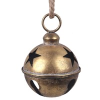 Gold Metal Bell 16cm