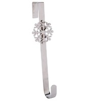 Snowflake Silver Wreath Hanger 37 x 10 x 6 cm