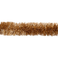 Bright  Champagne Gold Fine Cut 10Ply Tinsel 2m