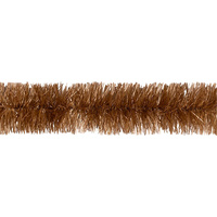 Matt Champagne Gold Fine Cut 10Ply Tinsel 2m