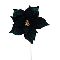 Emerald Poinsettia on Stem