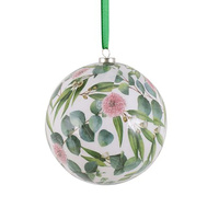 Eucalyptus Hanging Christmas Bauble 10cm