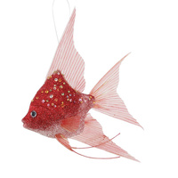 Orange Fish Non Breakable Hanging Christmas Decoration