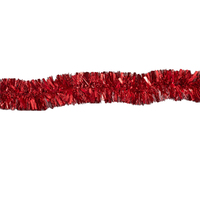 Red Mixed Strand  6Ply 20cm Christmas Tinsel 2.0m