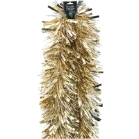 Champagne Mixed Strand  6Ply 20cm Christmas Tinsel 2.0m