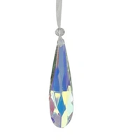 Crystal Drop Christmas Decoration 7.6cm