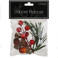 Berry and Nut Christmas Pick 10-13cm