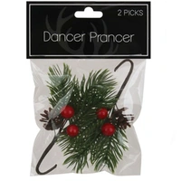 Berry and  Cone Christmas Pick 10-13cm
