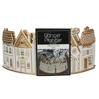 Christmas Village Metal Tree collar 3 pc  60 x 28 cm
