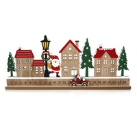 Christmas Village MDF Advent Calendar