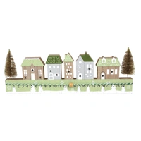 Christmas Village LED MDF Advent Scene