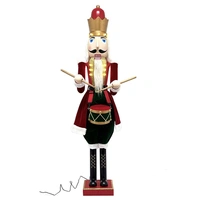 Animated Musical Nutcracker with Drum 120cm