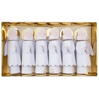Meri Meri Angel Crackers 6pk 20.5cm