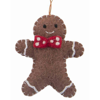 Felt Ginger Bread Man. 12cm