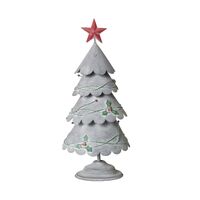 Holly Zinc Christmas Tree 480H