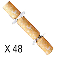 Eco Catering Advent Star Christmas Crackers 48Pk