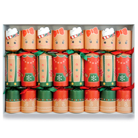 Mr and Mrs Gingerbread Crackers 8Pk